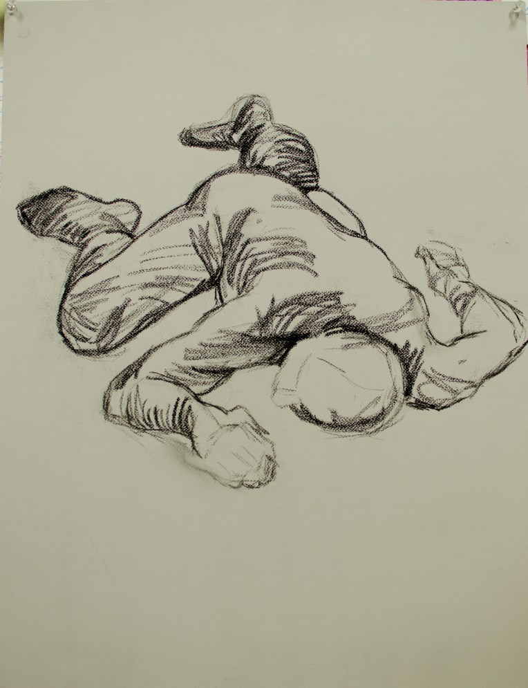 12 Nov 2013 Vine & Compressed Charcoal on Paper Four