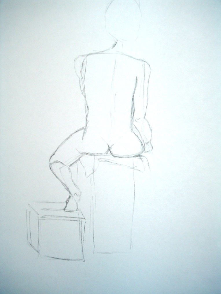 Life Drawing Sketch