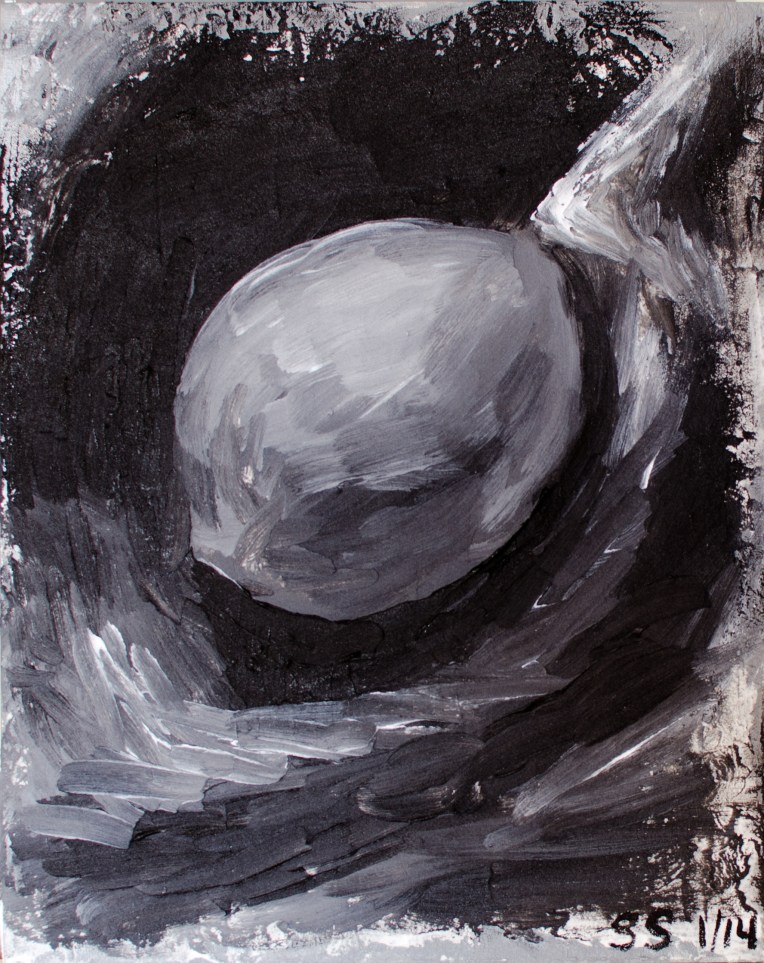 Sad B\W Lemon, Painterly