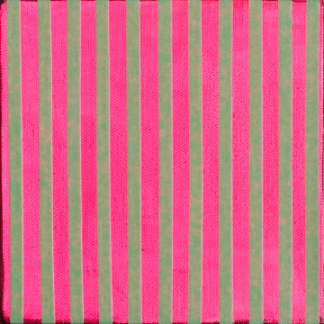 Pink Stripes WIPA, Feb 7, 2016, Acrylic on Canvas, 6" X 6"