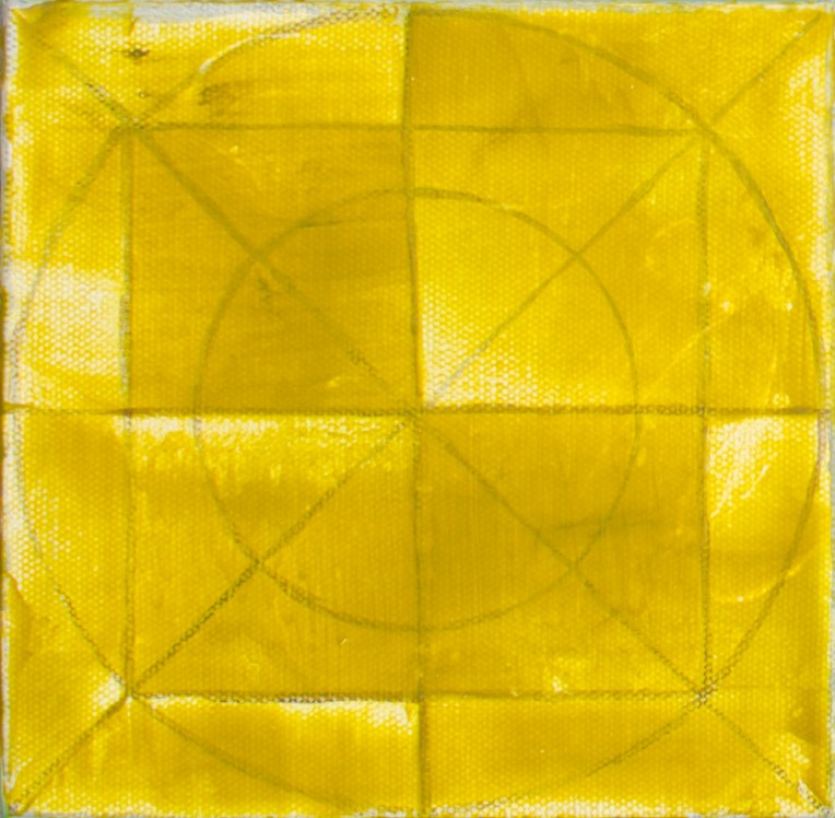 Abstract oil painting