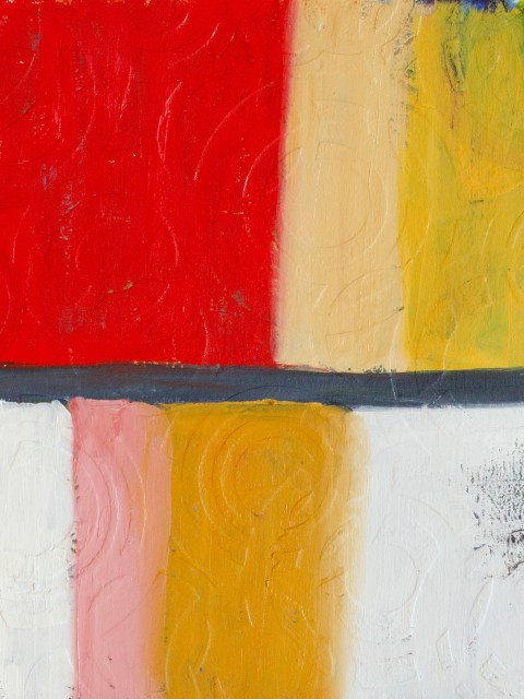 Textured Abstract, Oct 13, 2018, Mixed Media on Masonite, 8" X 10"