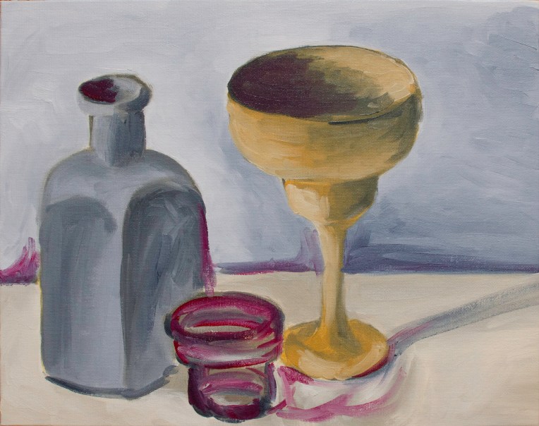 Perhaps I Shouldn't Have, Nov 10, 2018, Oil on Canvas Board, 14" X 11"